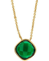 Marcia Moran Onyx Pendant Necklace Green