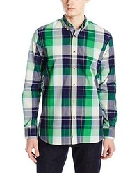 Rocawear Bunyan Long Sleeve Cotton Peached Plaid Woven