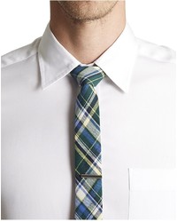 Skinny Tie Madness Plaid Neck Tie