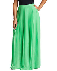 Mynt 1792 Plus Pleated Maxi Skirt