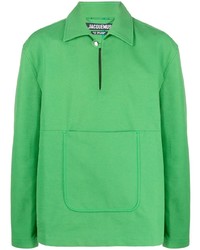 Jacquemus Marin Cotton Polo Sweatshirt