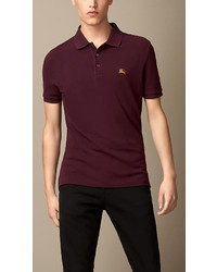 Burberry Brit Cotton Jersey Double Dyed Polo Shirt