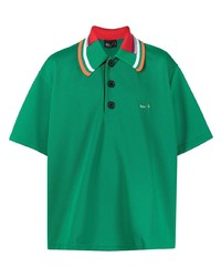 Kolor Oversized Layered Collar Polo Shirt
