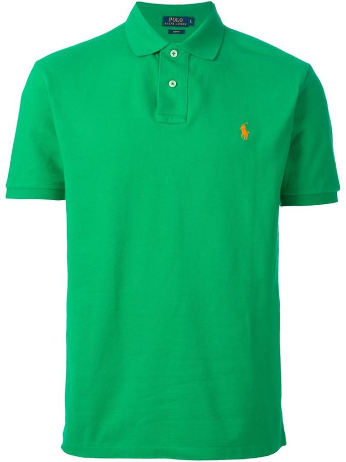 Polo Ralph Lauren Embroidered Logo Polo Shirt, $81 | farfetch.com ...