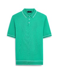 Bugatchi Short Sleeve Sweater In Seafoam At Nordstrom