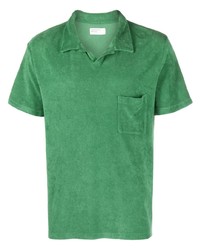 Universal Works Terry Cloth Cotton Polo Shirt