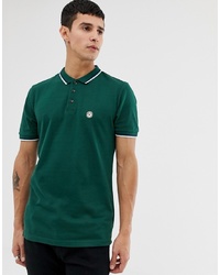 Le Breve Tipping Slim Fit Polo Shirt