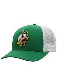 Top of the World Greenwhite Oregon Ducks Trucker Snapback Hat At Nordstrom