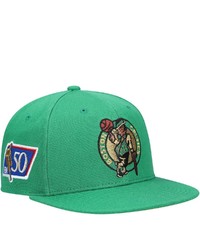 Mitchell & Ness Kelly Green Boston Celtics 50th Anniversary Snapback Hat