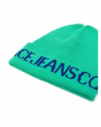 VERSACE JEANS COUTURE Logo Knit Beanie