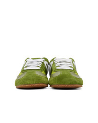 Loewe Green Ballet Runner Sneakers