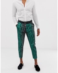 ASOS DESIGN Skinny Trouser In Snake Print
