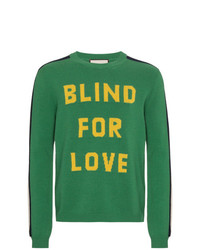 Gucci Blind For Love Knitted Jumper