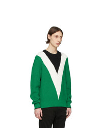 Rag and Bone Green Emory Sweater