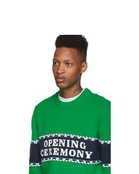 Opening Ceremony Green Sweater