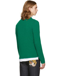 Gucci Green Tiger Sweater