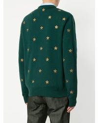 Dolce & Gabbana Patch Embroidered Sweater