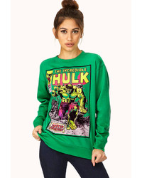 Forever 21 The Incredible Hulk Sweatshirt