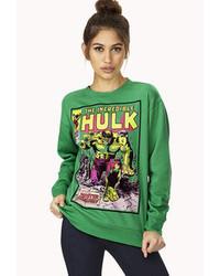 Forever 21 The Incredible Hulk Sweatshirt