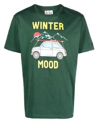 MC2 Saint Barth Arnott Winter Mood Graphic Print T Shirt