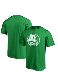 FANATICS Branded Green New York Islanders St Patricks Day T Shirt