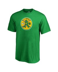 FANATICS Branded Green Oakland Athletics Huntington T Shirt
