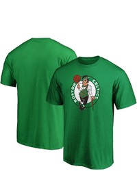 FANATICS Branded Kelly Green Boston Celtics Primary Team Logo T Shirt