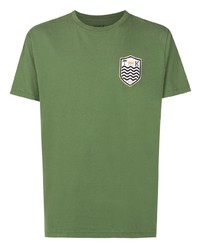 OSKLEN Chest Logo Print Detail T Shirt