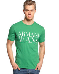 Armani Jeans Chest Logo T Shirt