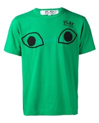 Comme Des Garcons Play Comme Des Garons Play Printed Eye T Shirt