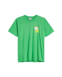 Cross Colours Cxc Pose Run Dmc Graphic Cotton Tee In Green At Nordstrom