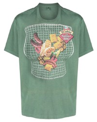 Doublet Graphic Print Cotton T Shirt