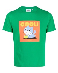 Chocoolate Graphic Print Crew Neck T Shirt