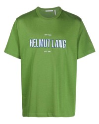 Helmut Lang Graphic Print Short Sleeved T Shirt