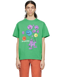 Brain Dead Green Balloon Man T Shirt