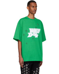 We11done Green Cotton T Shirt