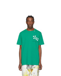 Off-White Green Fence Arrow T Shirt
