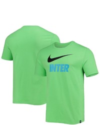 Nike Green Inter Milan Swoosh Club T Shirt