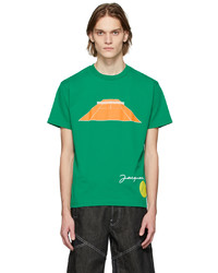 Jacquemus Green Le T Shirt Tennis T Shirt