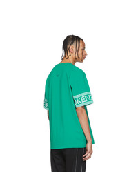 Kenzo Green Logo T Shirt