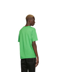 Aries Green New Balance Edition Logo T Shirt