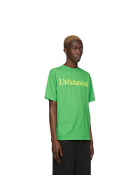Aries Green New Balance Edition Unbalanced T Shirt