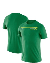 Nike Green Oregon Ducks Icon Word T Shirt
