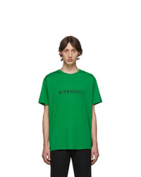 Givenchy Green Paris T Shirt