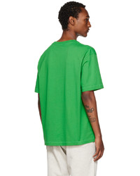 Kenzo Green Paris Tiger Tail K T Shirt