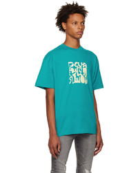 DEVÁ STATES Green Printed T Shirt