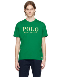 Polo Ralph Lauren Green Printed T Shirt