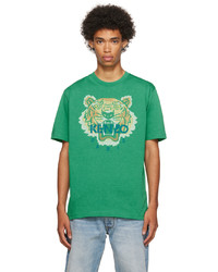 Kenzo Green Tiger T Shirt