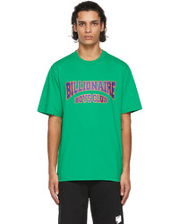 Billionaire Boys Club Green Varsity Logo T Shirt