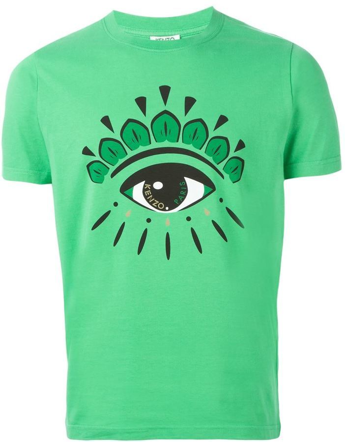 Kenzo Eye T Shirt, $98 | farfetch.com | Lookastic